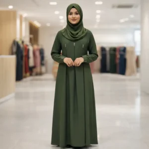 Abaya Burqa Dark Olive Green