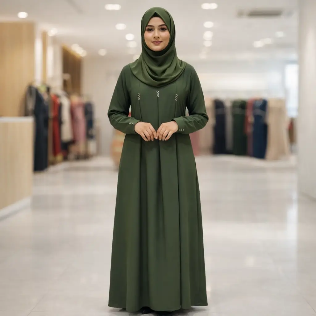 abaya-burqa-dark-olive-green