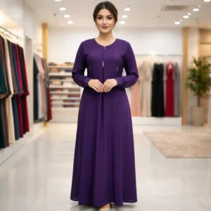 Abaya Burqa Dark Purple