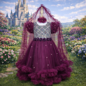Party Princess Frock Purple